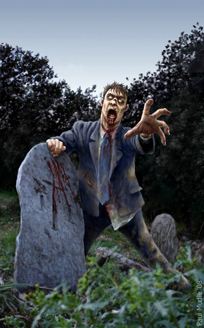 Zombie - &copy; Paul Mudie